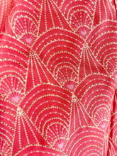 Load image into Gallery viewer, Silk Handkerchief Dress - Pink/Gold