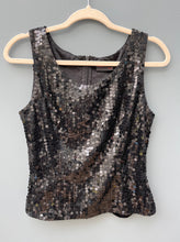 Load image into Gallery viewer, Black Sequin Vest