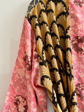 Load image into Gallery viewer, Silk Kimono Midi - Patchwork Pink