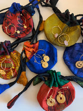 Load image into Gallery viewer, Rose Quartz Hoop Earrings